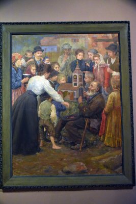 Beggar with the Little Church (Poc) (1903) - Peter Zmitek - 3225