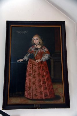 Countess Maria Francisca Oettingen-Baldern aged 6 (1634-1686) - German School 1641 - 3447