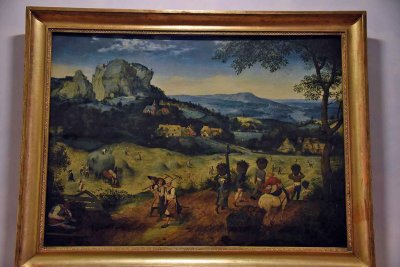 Haymaking (1565) - Pieter Brueghel the Elder - 3508