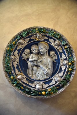 The Virgin and Child (14-15th c.) - Andrea della Robbia - 3635