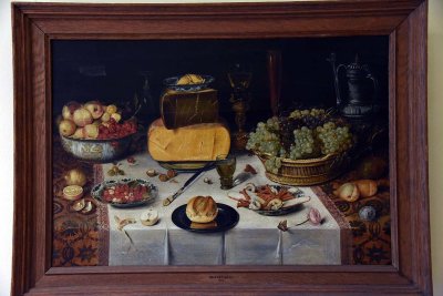 Still Life on a Table (1614) - Nicolaes Gillis - 3656