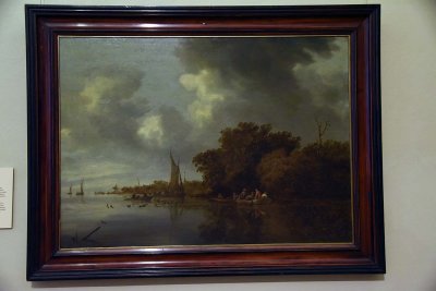 Fishing (1642) - Salomon van Ruysdael - 3713
