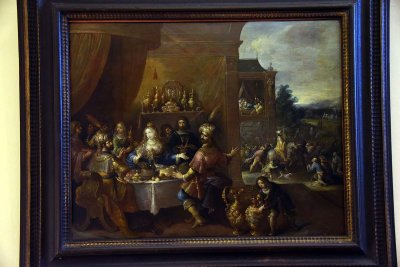 The Feast of Esther (16-17th c.) - Frans II. Francken - 3851