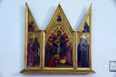 Triptych of the Holy Trinity (14-15th c.) - Andrea di Bartolo - 3981