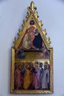 the Coronation of the Virgin with the Apostles (14-15th c.) - Taddeo di Bartolo - 3990