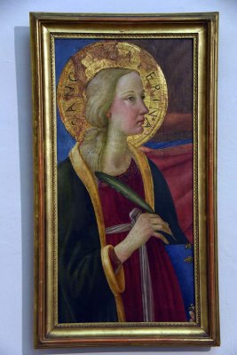 St. Catherine of Alexandria (15-16th c.) - Cosimo Rosselli - 4004