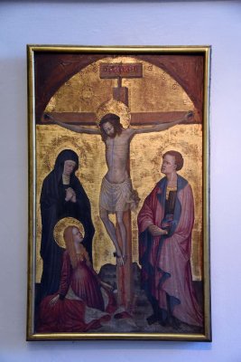 The Crucifixion with the Virgin, SS. John & Mary Magdalene (15th c.) - Antonio Orsini - 4055