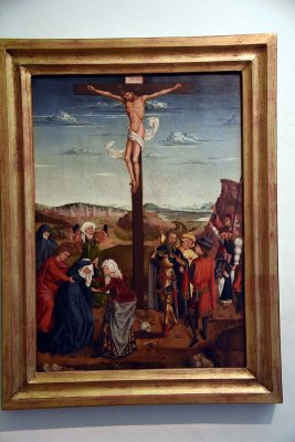 Crucifixion (15th c.) - Savoyan Master, follower of Rogier van der Weyden - 4132