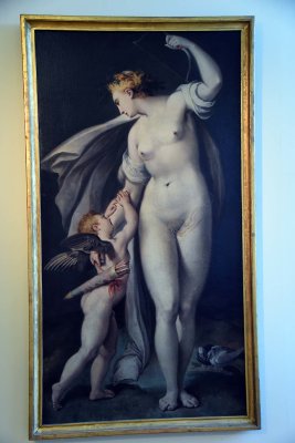 Venus Disarming Cupid (16th c.) - Anthonie Blocklandt van Monfoort - 4162