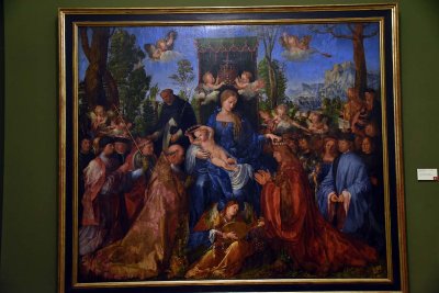 Feast of the Rose Garlands (1506) - Albrech Drer - 4193