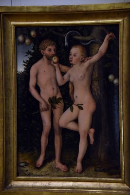 Adam and Eve (1538) - Lucas Cranach the Elder - 4202