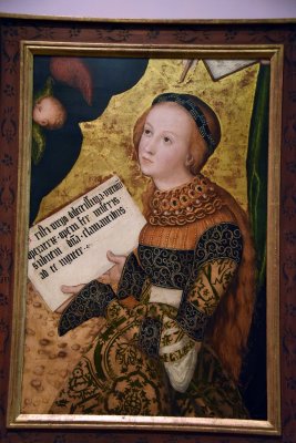 St. Christine (1520-22) - Lucas Cranach the Elder - 4232