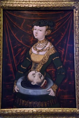 Salome mit dem Haupt Johannes des Tufers (1525) - Mester IW - 4236