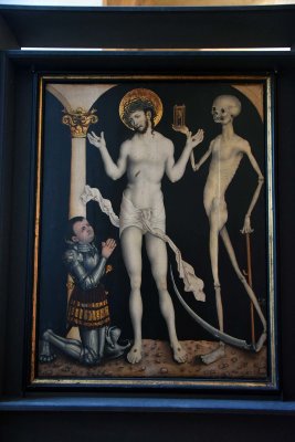 Auferstandener Christus mit tod und Stifter (1536-37) - Meister IW - 4238