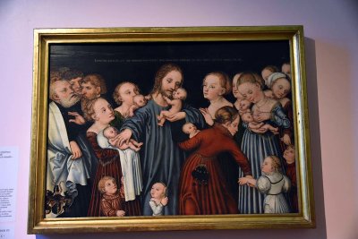 Lasset die Kinder zu mir Kommen (1550) - Lucas Cranach d. J. Werkstatt - 4276