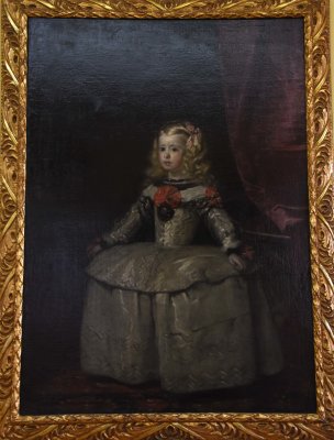 Dona Margarita Teresa, Infanta of Spain, Archduchess of Austria (1651-1673) - Att. to Diego Rodriguez de Silva y Velazquez -3489
