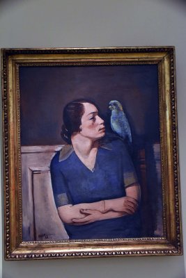 Georg Kars - Woman with a Parrot (1926) - Georg Kars - 4748