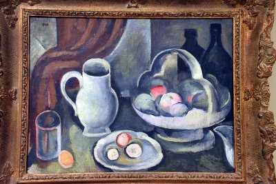 Still Life with a Tray and a Jug (1921) - Alfred Justitz - 4786
