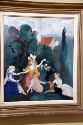 Girls in a Landscape (around 1930) - Marie Laurencin - 4802