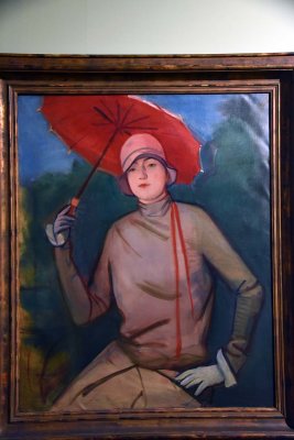 Portrait of the Artist's Wife (1928) - Rudolf Kremlicka - 4853