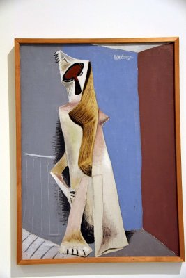 Figure on a Staircase. Woman (1930) - Alois Wachsman - 4870