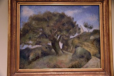 Landscape in Provence. St Saturnin d'Apt (1923) - Otakar Kubin - 5018
