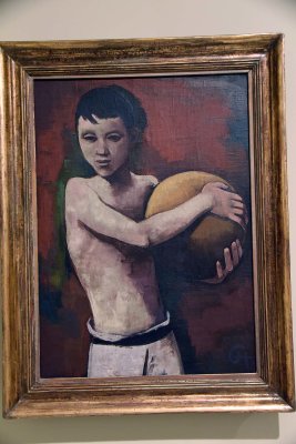 Boy with a Ball (around 1925) - Carl Hofer - 5030