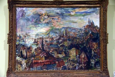 Prague - View from Kramar's Villa (1934-35) - Oskar Kokoschka - 5051