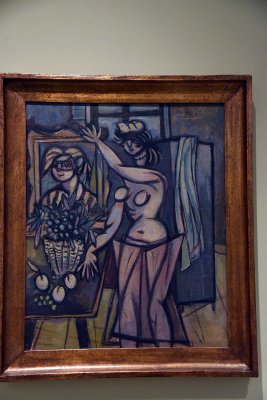 Woman with a Painting (1936) - Jakub Bauernfreund - 5055