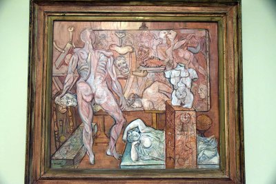 Room with Ancient Statues (1937) - Endr Nemes - 5057