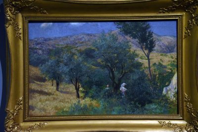 Olive Grove in Anticoli (1894) - Franz Thiele - 5180