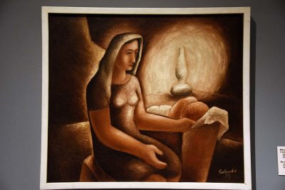 By a Cradle (1929) - Mikulas Galanda - 5352