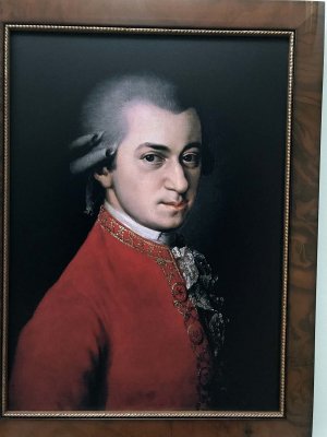 Wolfgang Amadeus Mozart (1756-91), after a portrait by Barbara Krafft - 0943