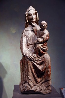 Madonna Enthroned (13th c.) - Prague - 5899