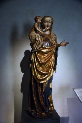 Madonna from the Franciscan Monastery (after 1350) - Prague - 5914