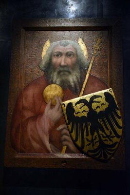 St Charlemagne (1360-1384), Prague, Imperial Chapel of the Holy Cross, Karlstejn Castle - Master Theodoricus - 5953