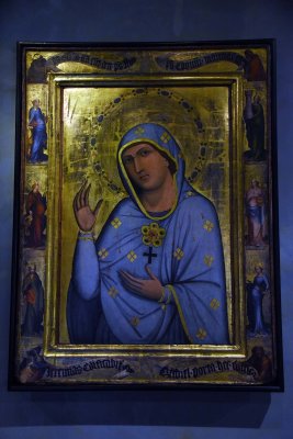 The Virgin Mary Aracoeli, Prague (around 1390) - Master of the Trebon Altarpiece workshop - 6005