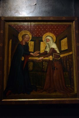 St James Altarpiece. Visitation (around 1430), Moravia - Master of the Rajhrad Altarpiece Workshop - 6104