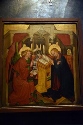 St James Altarpiece. Annunciation (around 1430), Moravia - Master of the Rajhrad Altarpiece Workshop - 6106