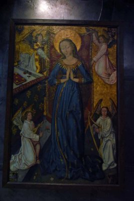 Virgin Mary with the Garlands (around 1480), Austria (?) - 6163