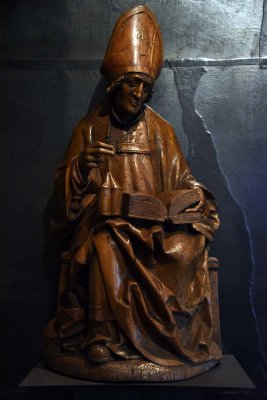 St Bishop (around 1490), Swabia - 6188