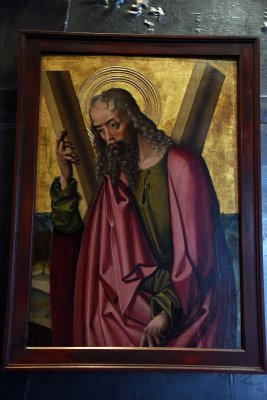 St Andrew (around 1500), Prague - Master of the Litomerice Altarpiece - 6248