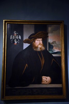 Portrait of Johann Gerlach, Aged 65 (1537) - Wroclaw School, Master of Andreas Hertwig? - 6316