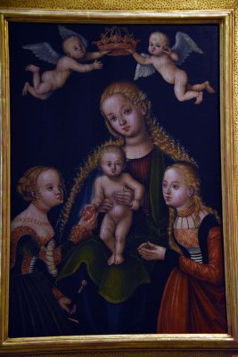 Madonna among Saints (after 1530) - Lucas Cranach - 6605