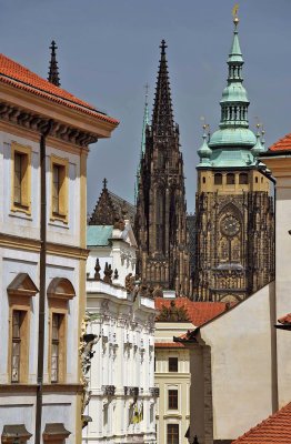 Prague Castle and St Vitus Cathedral - 6743