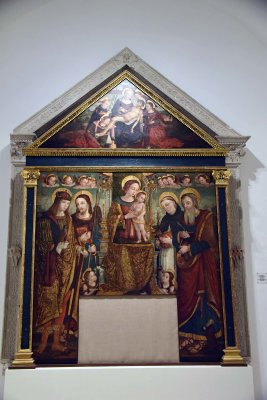 Altar piece for Dordic Family (1513), Dubrovnik - Nikola Bozidarovic - 5295