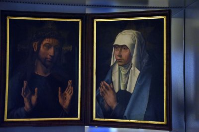 Dyptych, Christ and the Virgin (15th c.) - Hans Memling - 5308