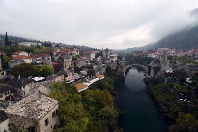 View of Mostar from Koski Mehmed Pasha Mosque - 5711