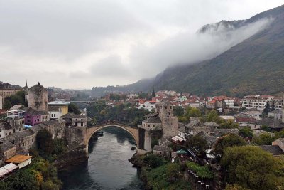 View of Mostar from Koski Mehmed Pasha Mosque - 5720