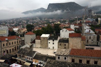 View of Mostar from Koski Mehmed Pasha Mosque - 5735